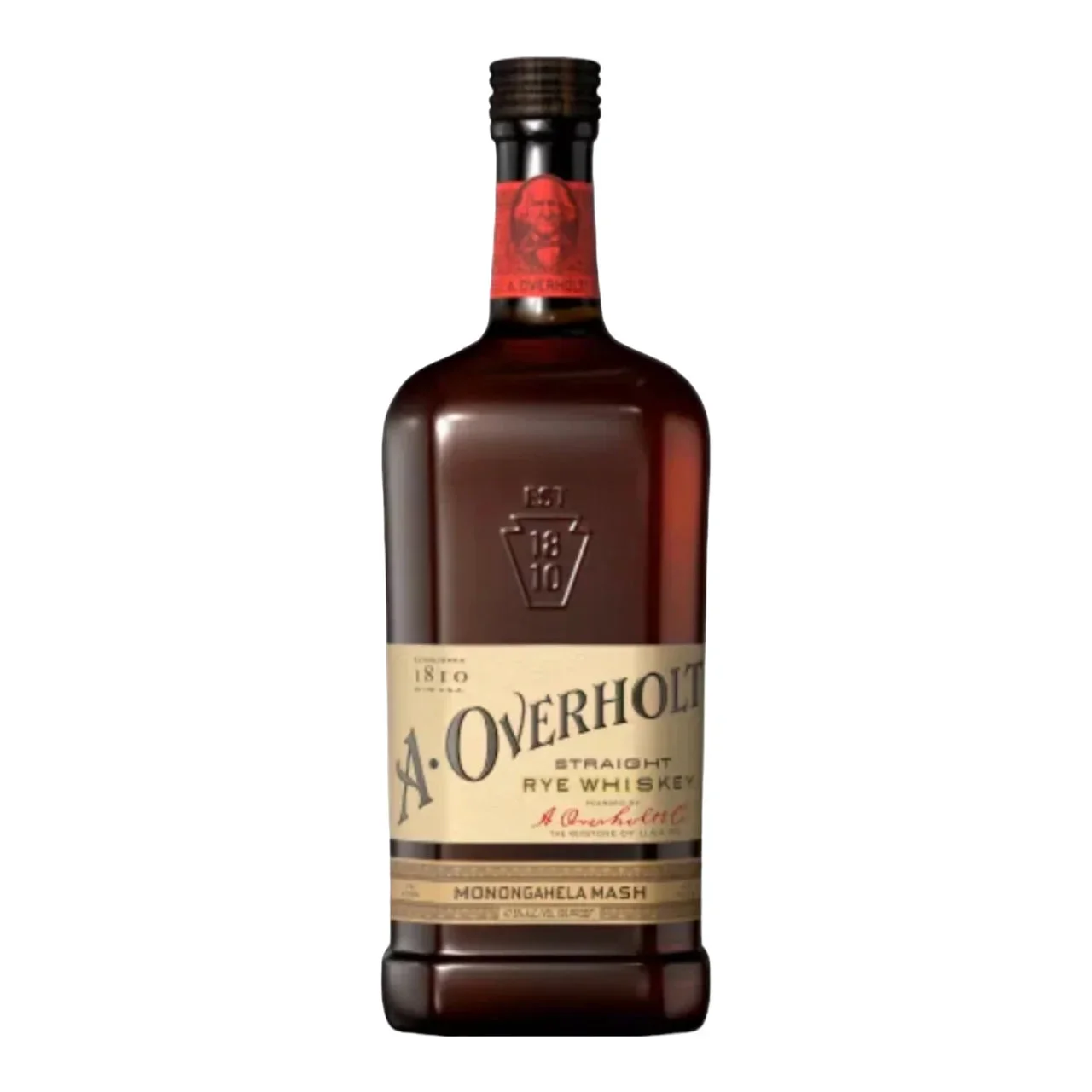 A. Overholt Monongahela Mash Straight Rye Whiskey — A. Overholt
