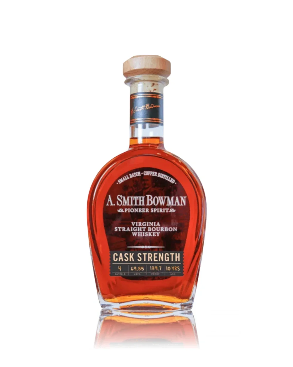 A. Smith Bowman 10 Year Old Batch #4 Cask Strength Bourbon Whiskey — A. Smith Bowman