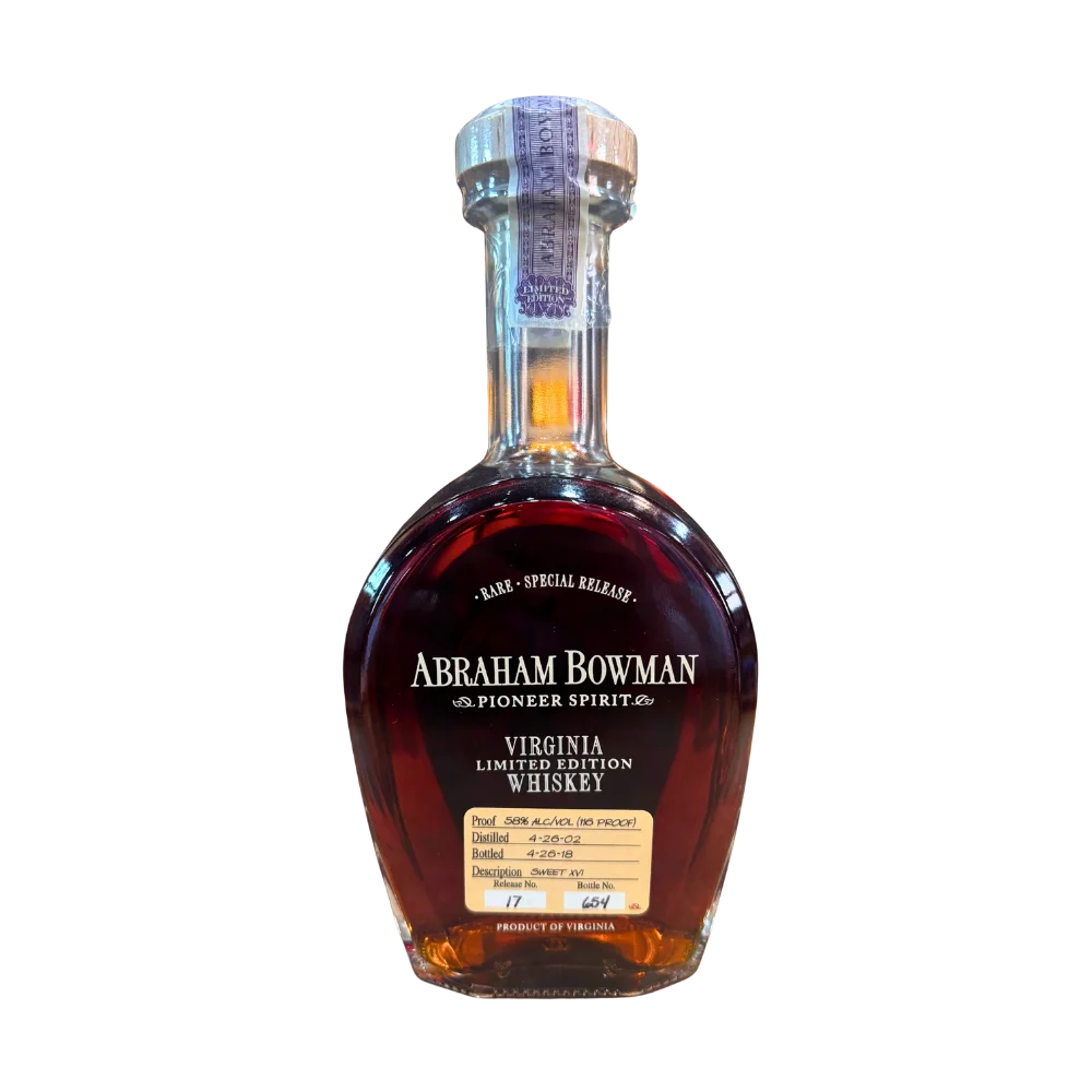 Abraham Bowman Release No. 17 | Sweet XVI Bourbon — John J. Bowman