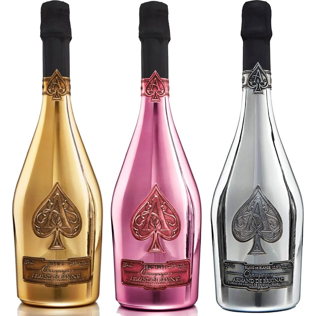 Ace of Spades Gold, Rose, & Blanc de Blanc Value Bundle 750 mL — Armand de Brignac