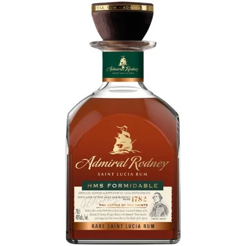 Admiral Rodney HMS Formidable Rare Saint Lucia Rum — Admiral