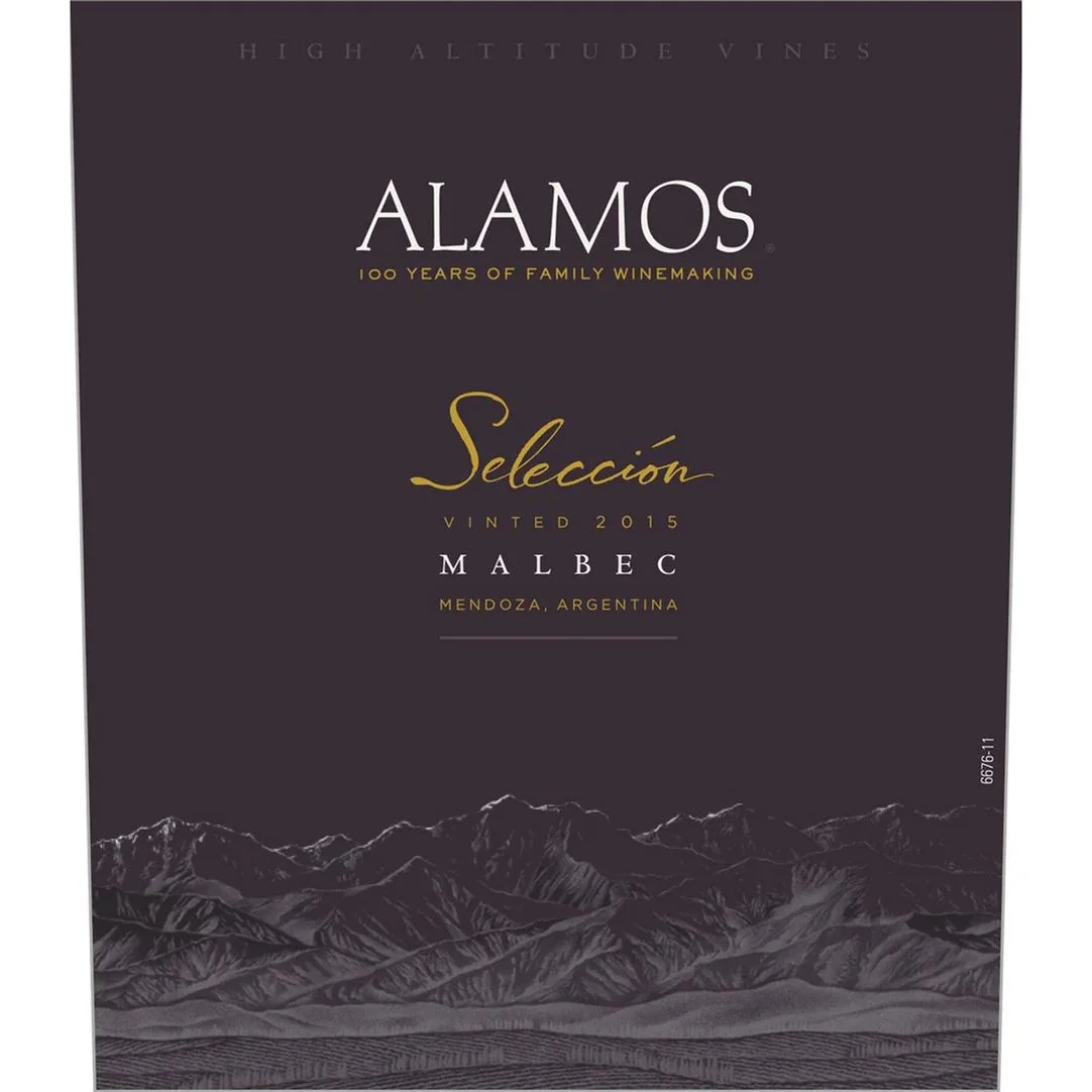 Alamos Seleccion Mendoza Argentina Malbec 750 mL — Alamos