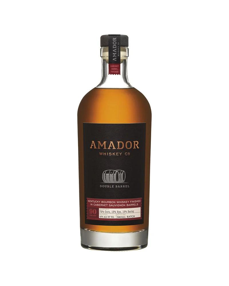 Amador Whiskey Co. Double Barrel Cabernet Sauvignon Cask Finish Kentucky Bourbon Whiskey 750ml — Amador Whiskey Co.