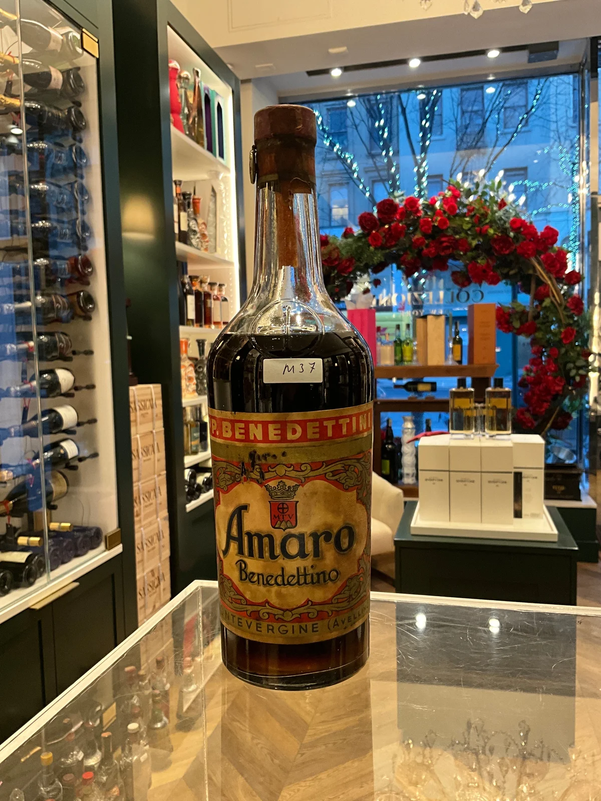 Amaro Benedettino 1940s 100cl 40%abv — amaro benedettino