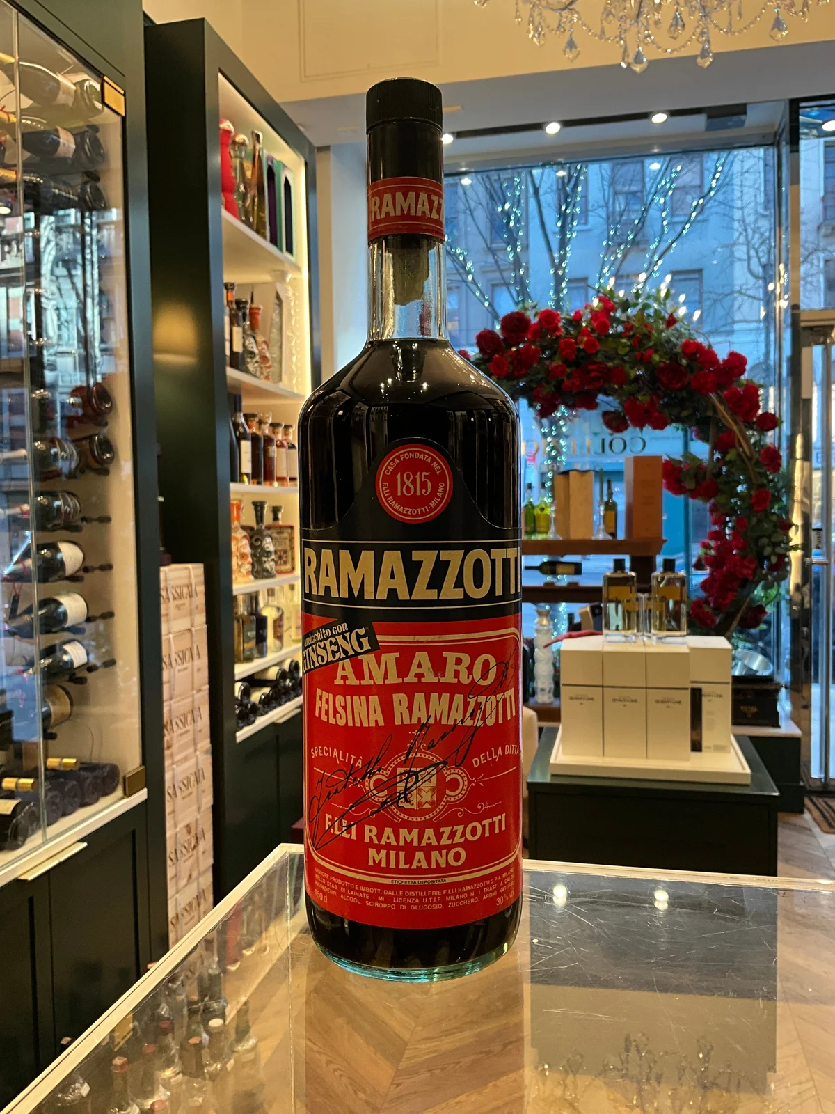 Amaro Ramazzotti with Ginseng 1980s Magnum 150cl 30%abv — Ramazzotti
