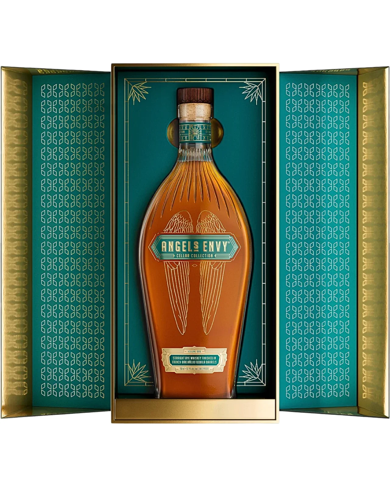 Angel's Envy Cellar Collection Volume 5 Tequila Cask Finished Limited Edition Straight Rye Whiskey — Angel's Envy