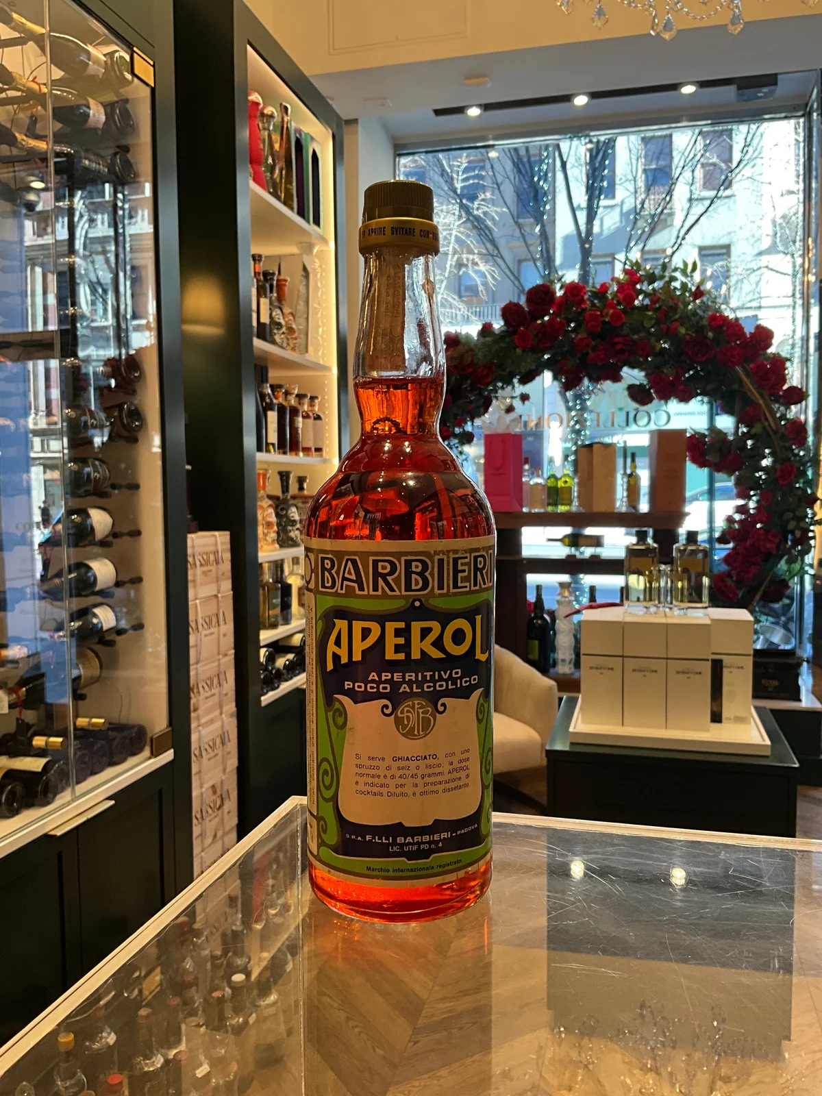 Aperol Barbieri 1980s 75cl 11% — Barbieri