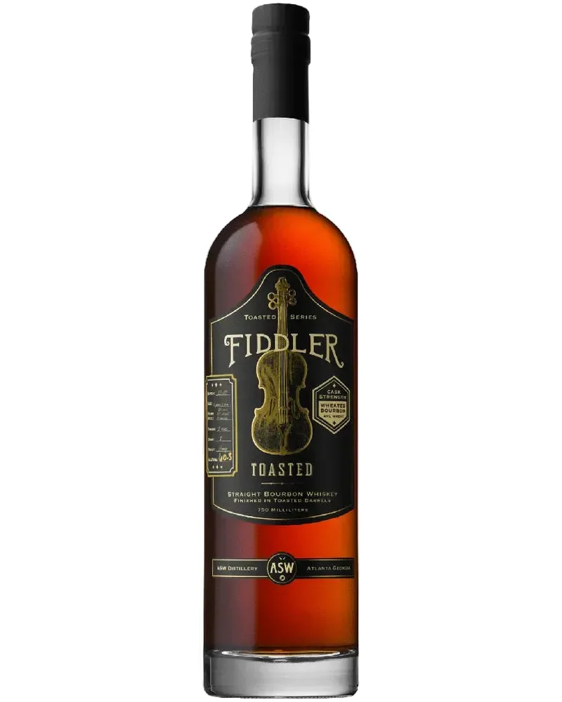 ASW Distillery Fiddler Toasted Straight Bourbon Whiskey 750ml — ASW