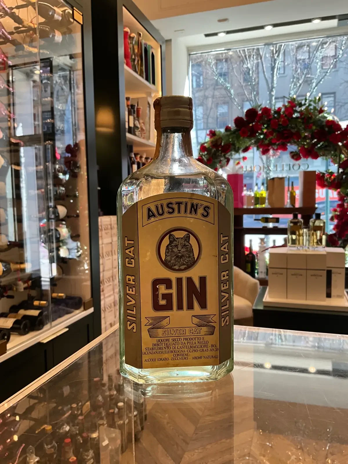Austin's Silver Cat 1970s Gin 75cl 42%abv — Austin's