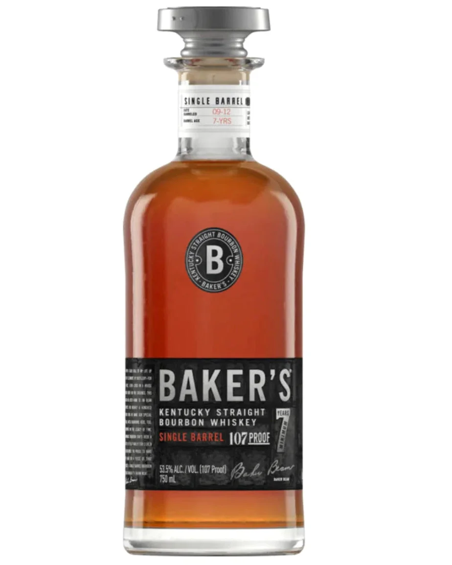 Baker's Single Barrel 7 Year Old Kentucky Straight Bourbon 750ml — Baker's
