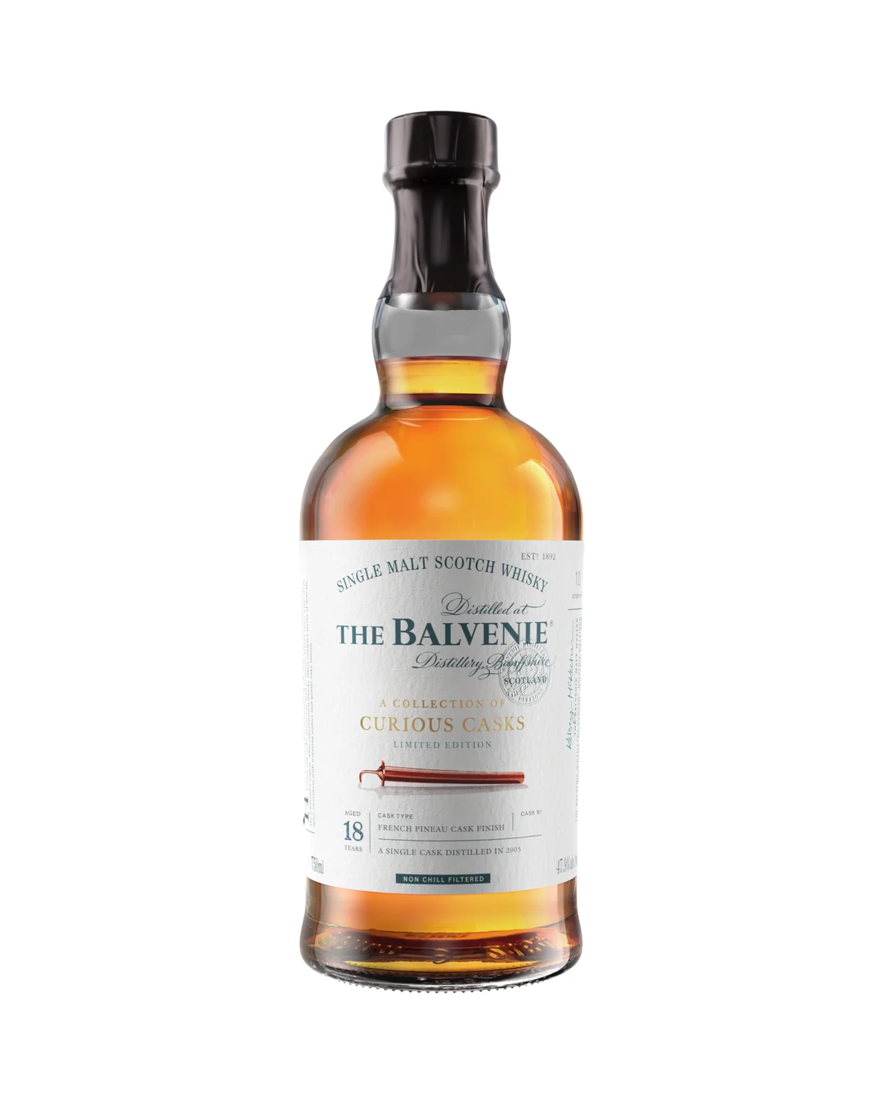 Balvenie Stories Collection French Pineau Cask Finish Limited Edition 18 Year Old Single Malt Scotch Whiskey 750ml — Balvenie