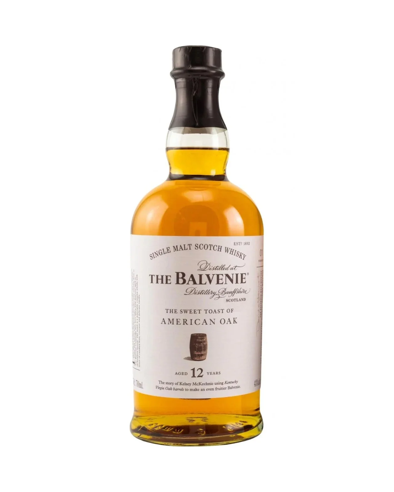 Balvenie The Sweet Toast of American Oak 12 Year Old Single Malt Scotch Whisky — Balvenie
