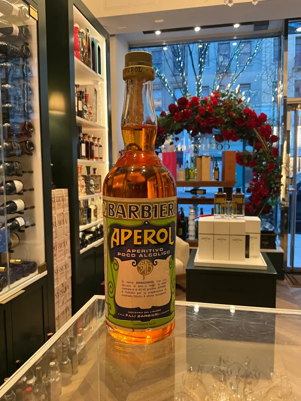 Barbieri Aperol 1970s 75cl 11% — Barbieri