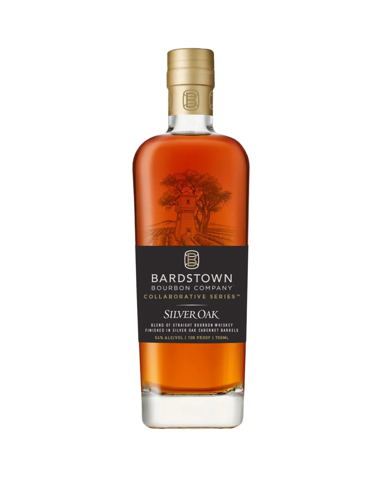 Bardstown Collaborative Series Silver Oak Cabernet Barrel Finish Blended Bourbon Whiskey 750ml — Bardstown