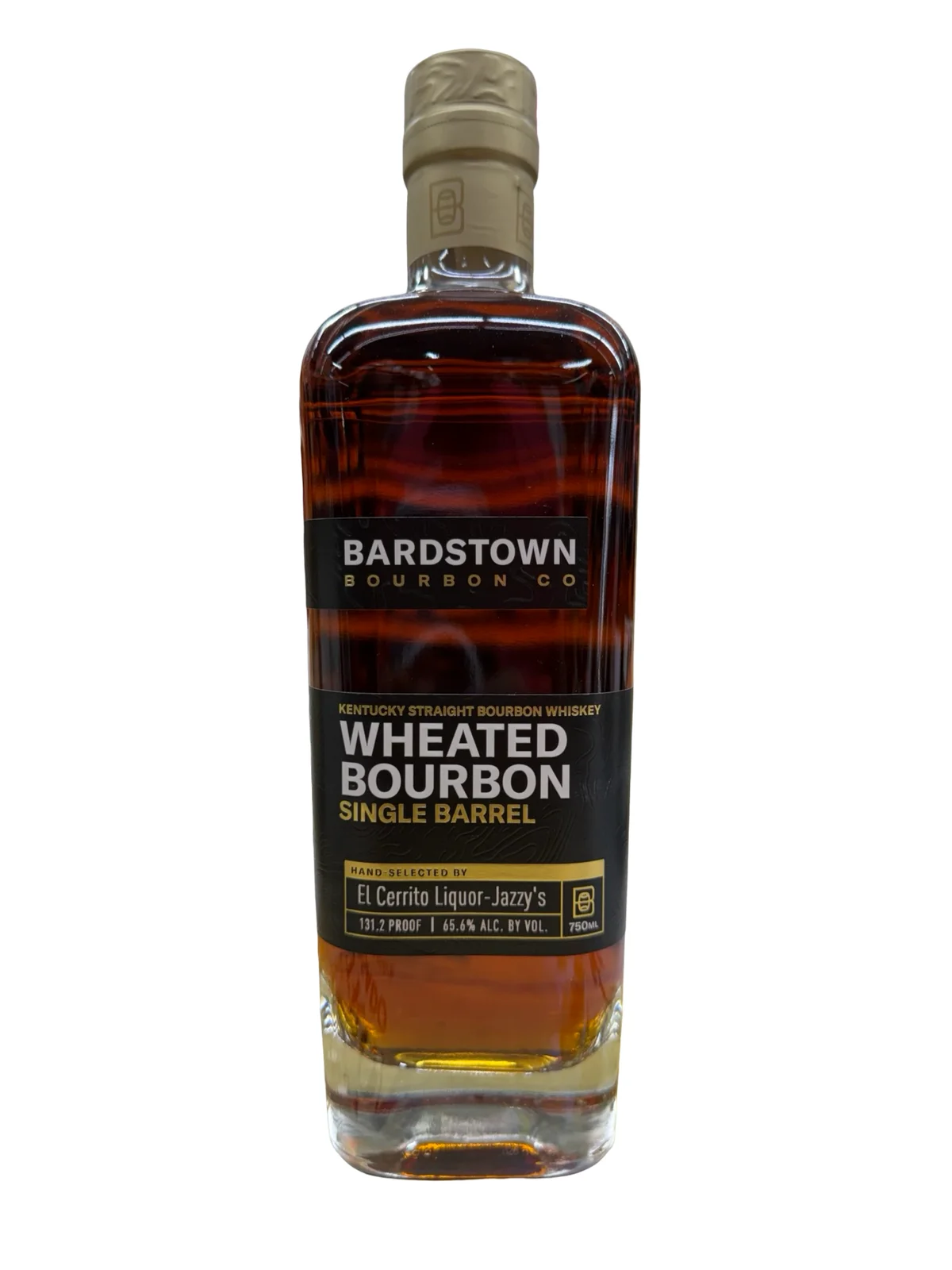 Bardstown Single Barrel Portage Liquors Jazzy's Private Selection Store Pick 131.2 Proof Barrel Strength Wheated Bourbon Whiskey 750ml — Bardstown