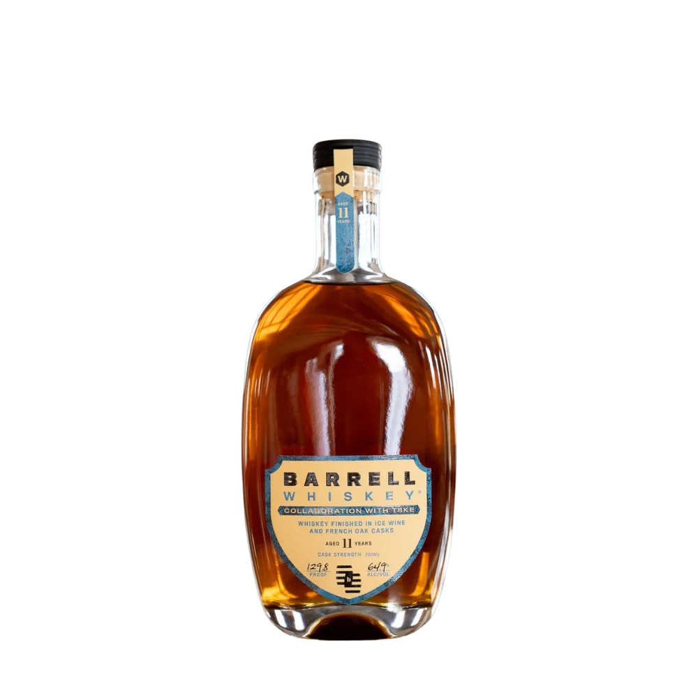 Barrell Craft Spirits x Collaboration With T8KE Single Barrel Barrel Strength 11 Year Ice Wine & French Oak Cask r/Bourbon Exclusive — Barrell Craft Spirits