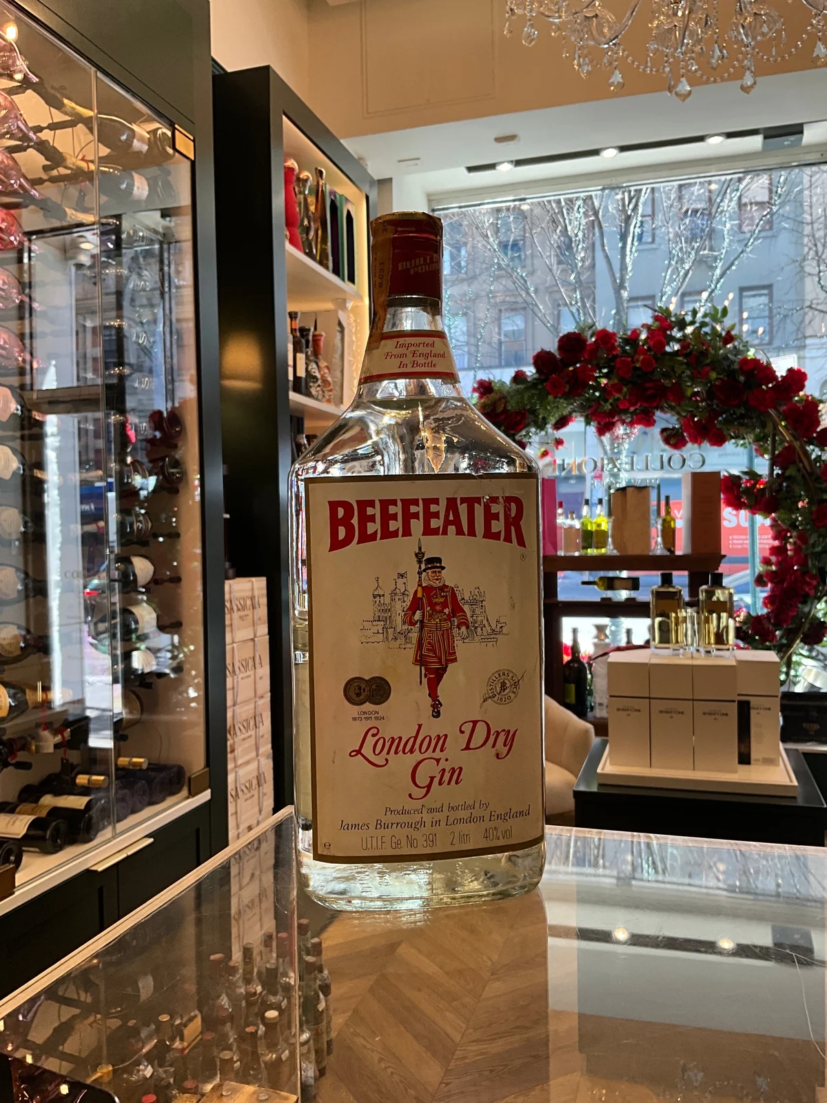 Beefeater 1980s London Dry Gin 2 Liters 40%abv — beefeater