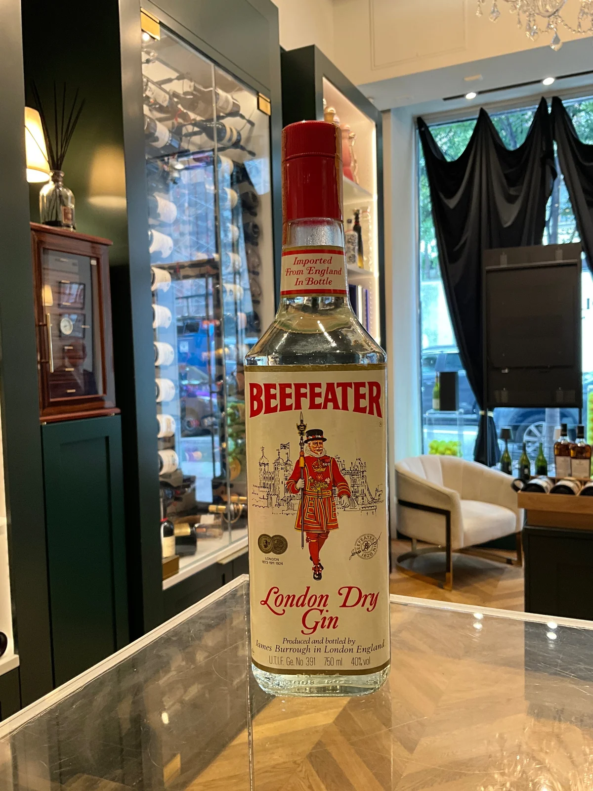 Beefeater London Dry Gin 1980s 75cl 40%abv — beefeater