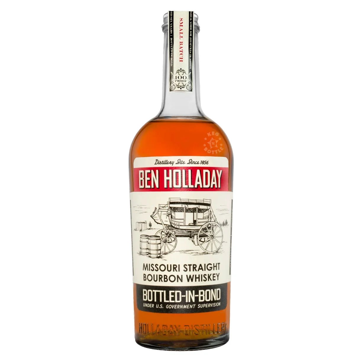 Ben Holladay Bottled in Bond Missouri Straight Bourbon Whiskey 750ml — Ben Holladay