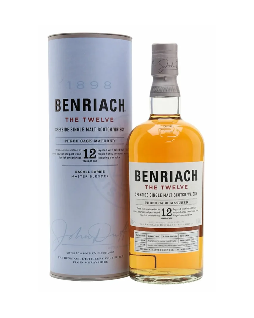Benriach 12 Year Old Single Malt Scotch 750ml — Benriach