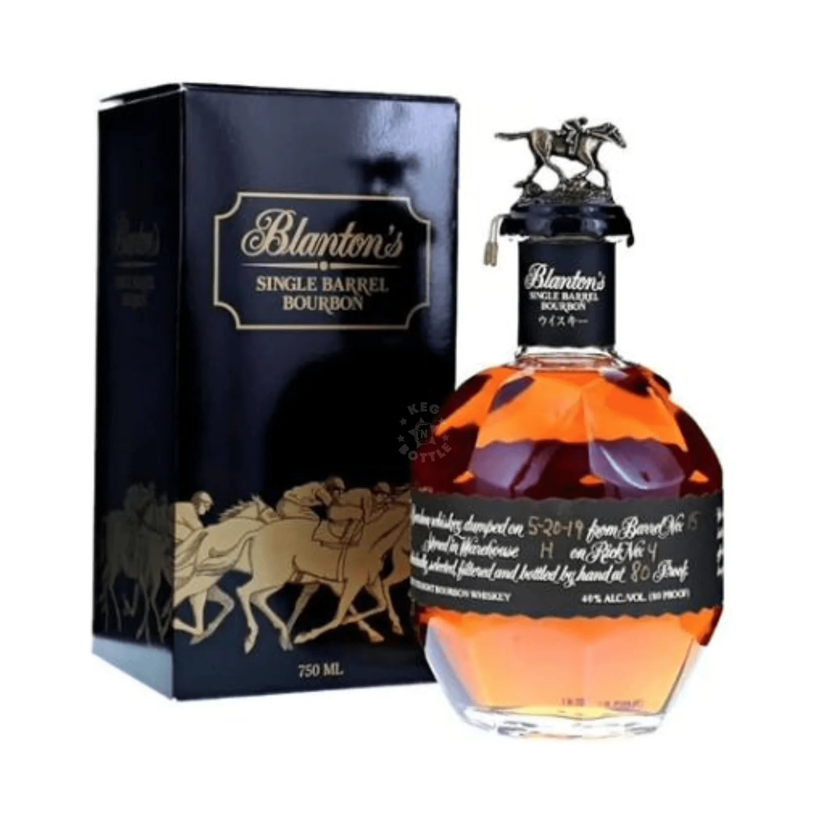 Blanton's Black Label Japanese Release Bourbon (700 ml) — Blanton's