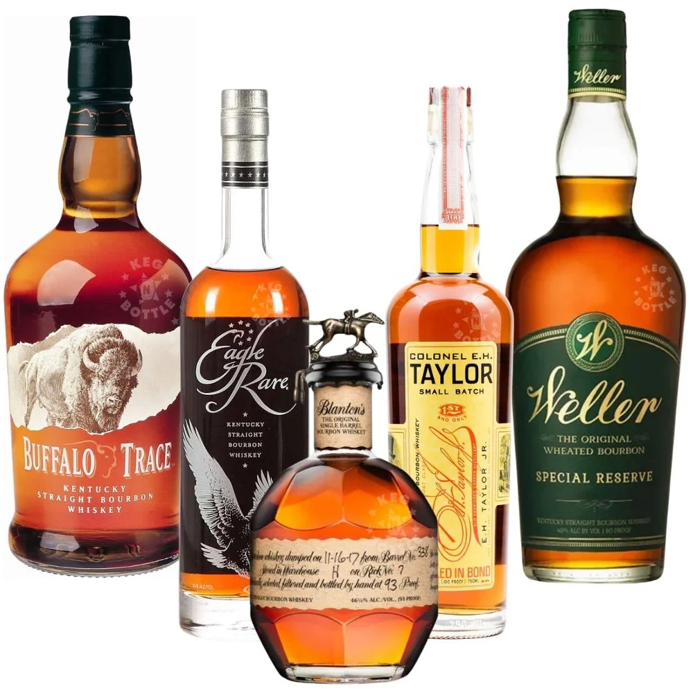 Blanton's, E.H. Taylor, Eagle Rare, Buffalo Trace, & W.L. Weller Special Reserve Premium Collection Bundle (5pack) — Buffalo Trace Distillery