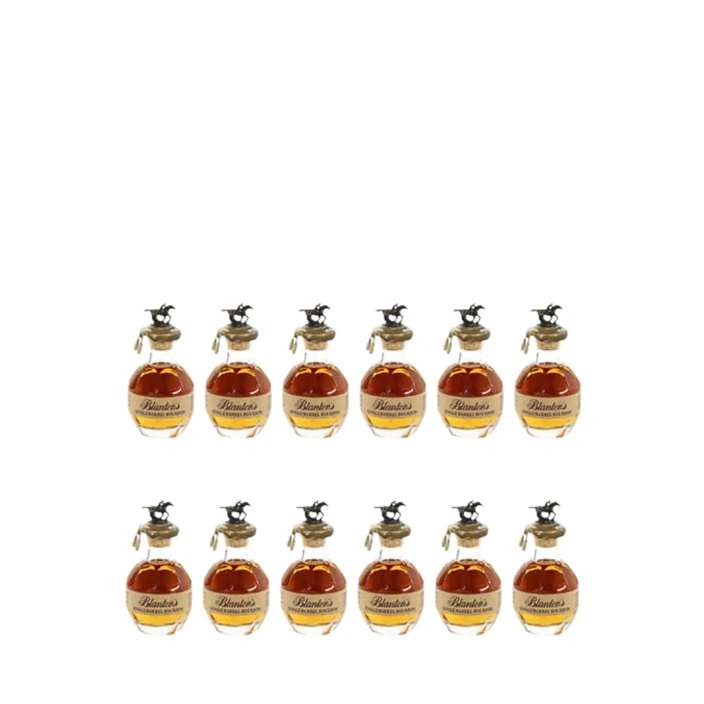 Blanton's Miniature Bourbon 50ml - 12 Bottle Bundle — Portage Liquors