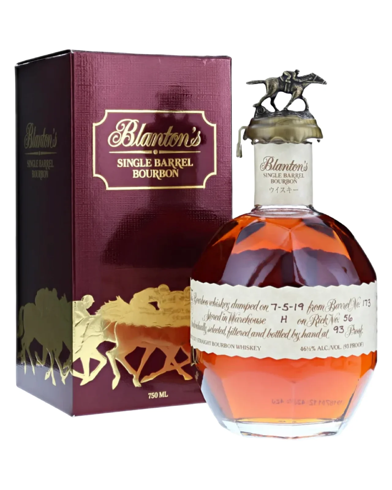 Blanton's Takara Red Single Barrel Kentucky Straight Bourbon Whiskey 750ml — Blanton's