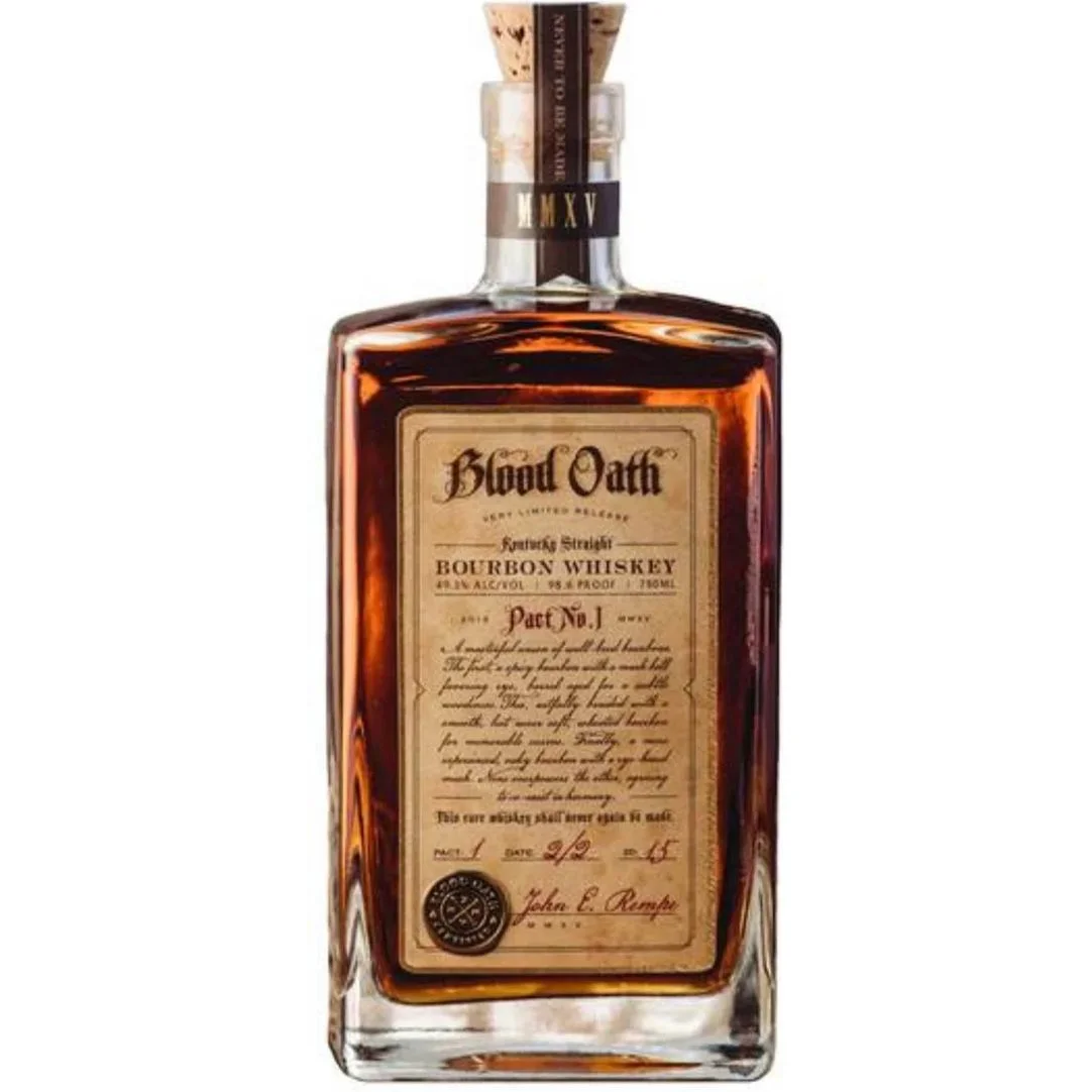 Blood Oath Pact No. 1 Bourbon Whiskey 750 mL — Portage Liquors