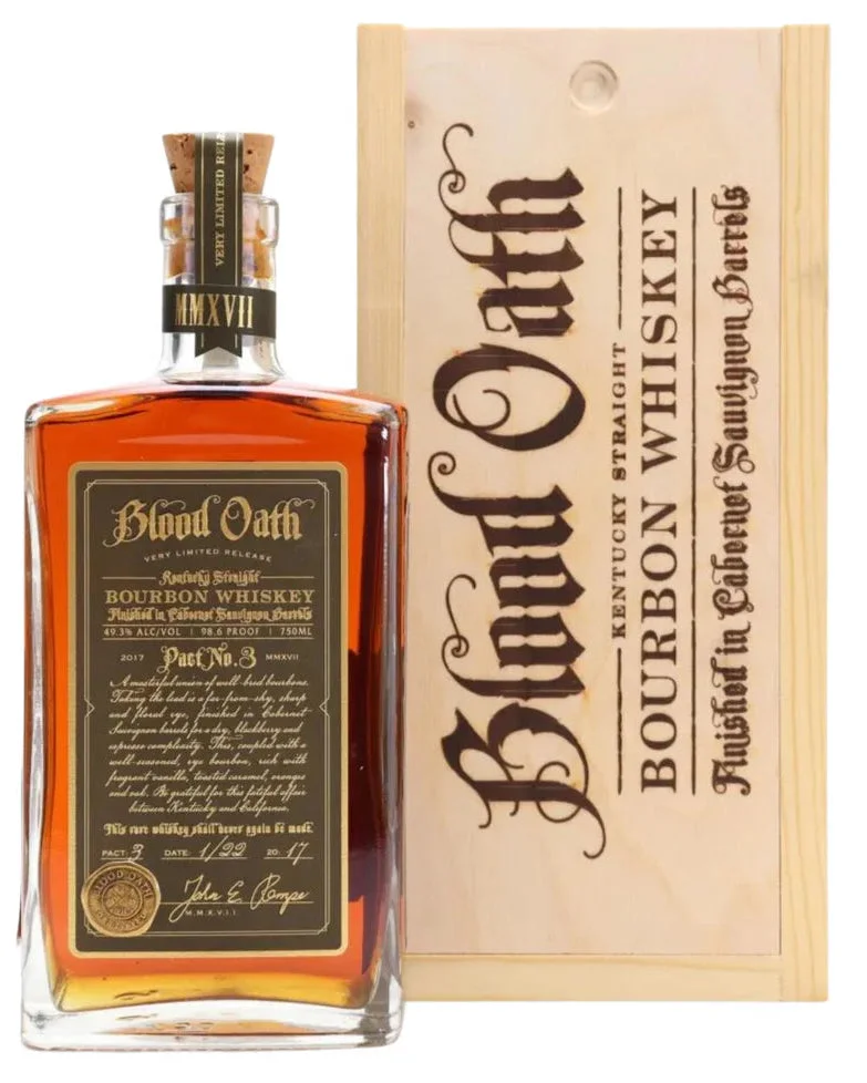 Blood Oath Pact No. 3 Kentucky Straight Bourbon Whiskey 750ml — Blood Oath