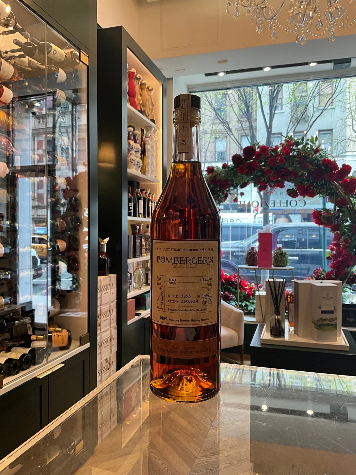 Bomberger's Declaration 2026 release 750ml 54%abv — bombergers