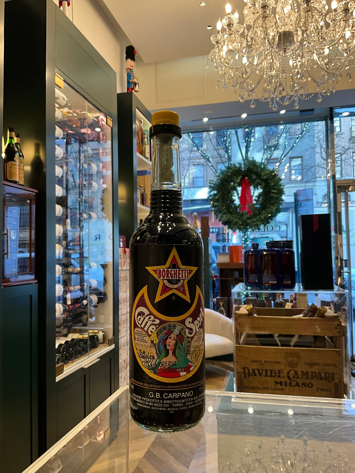 Borghetti Espresso Liquor Caffe' Sport 1990s 70cl 33%abv — Borghetti