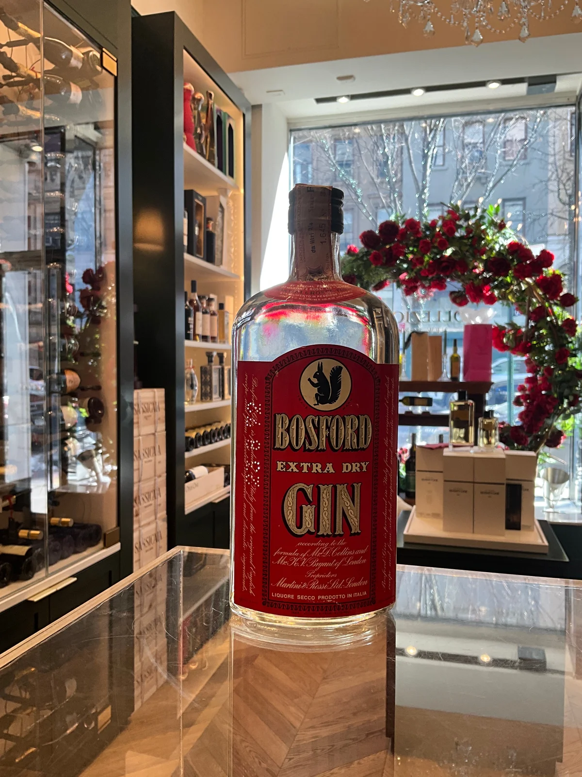Bosford Dry London Gin 1972 75cl 43%abv — Bosford