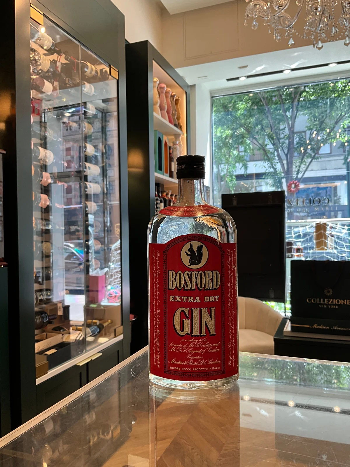 Bosford Dry London Gin 1980s 75cl 40%abv — Bosford
