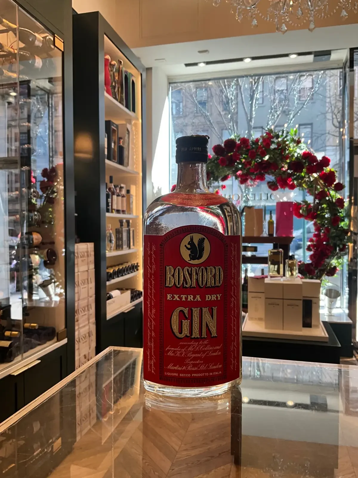Bosford Dry London Gin 1983 75cl 40%abv — Bosford