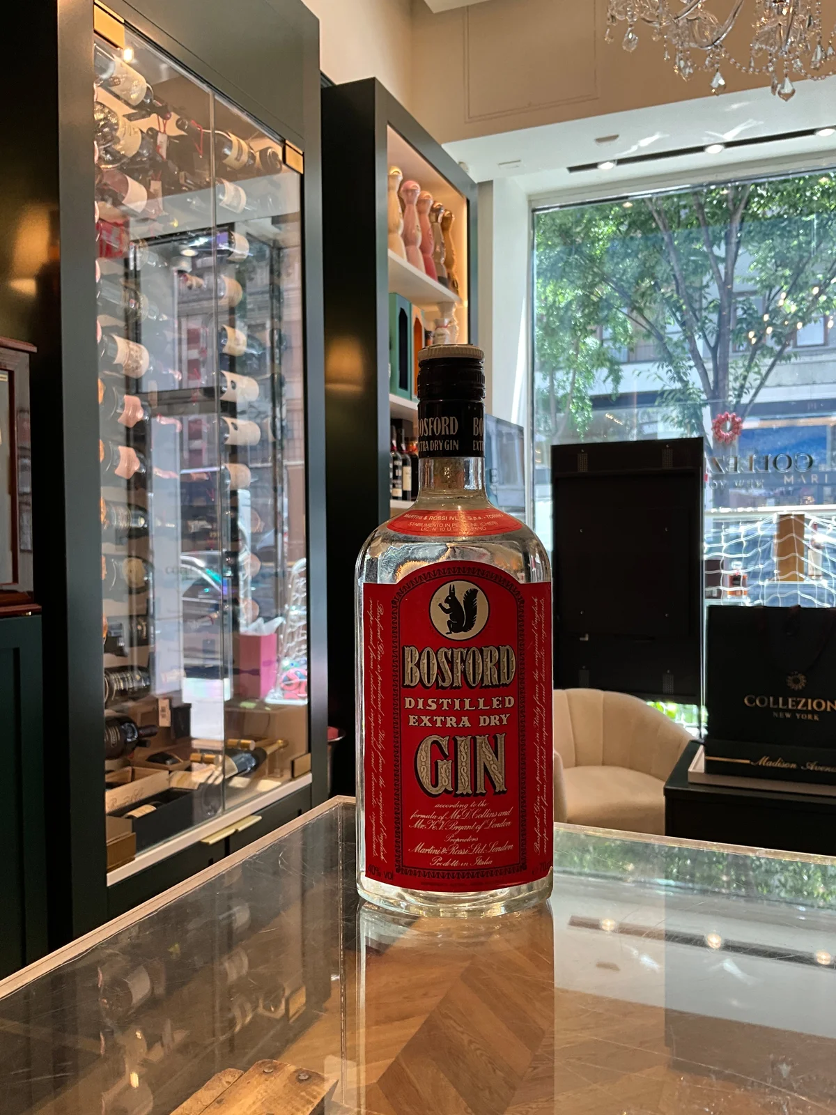 Bosford Dry London Gin 1990s 70cl 37.5%abv — Bosford