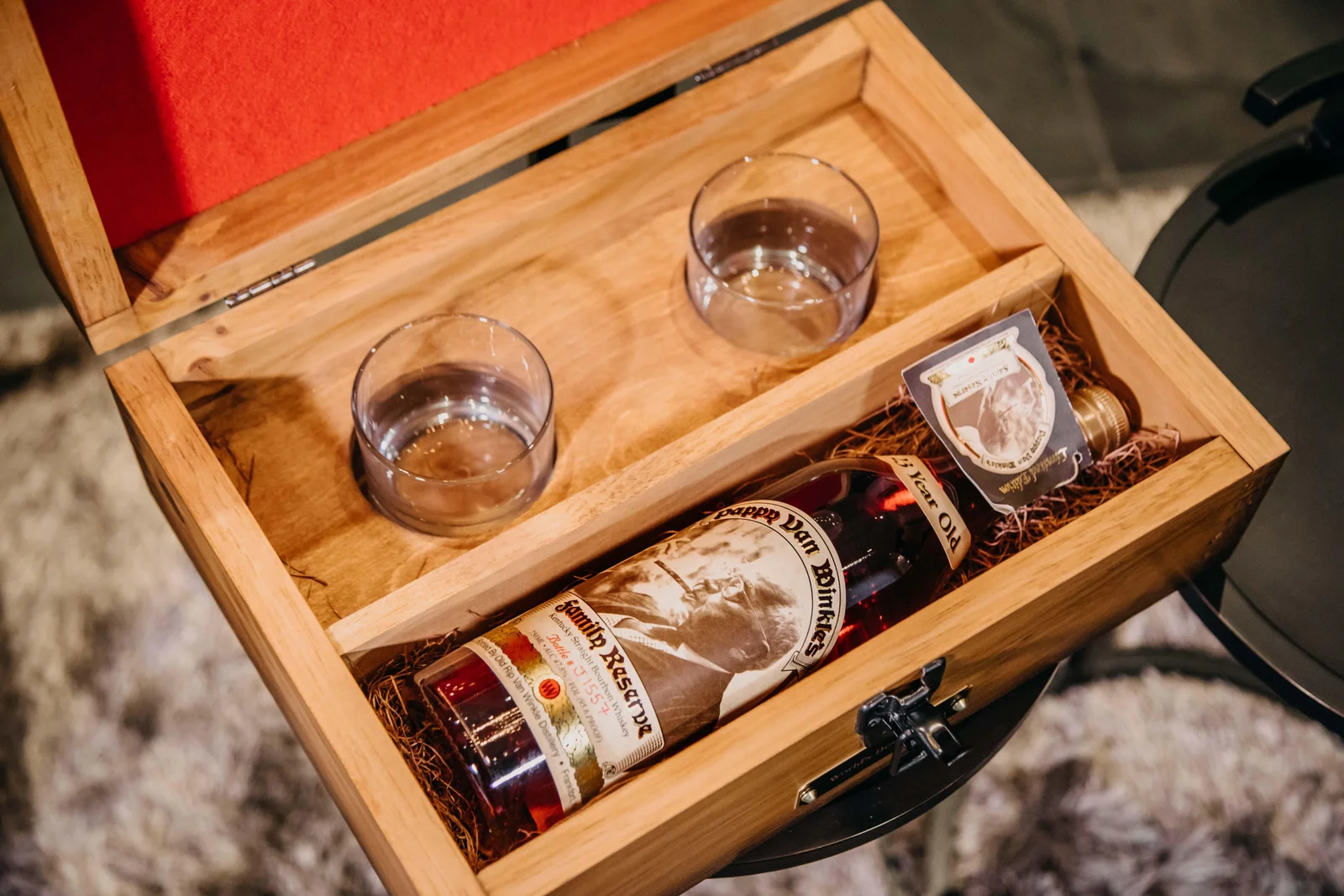 "Boss Man" Pappy Van Winkle 23 Year Bourbon Handcrafted Gift Box — Van Winkle