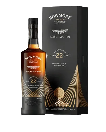 Bowmore Masters Selection Aston Martin 22 Year Old Single Malt Scotch Whisky 750ml — Bowmore