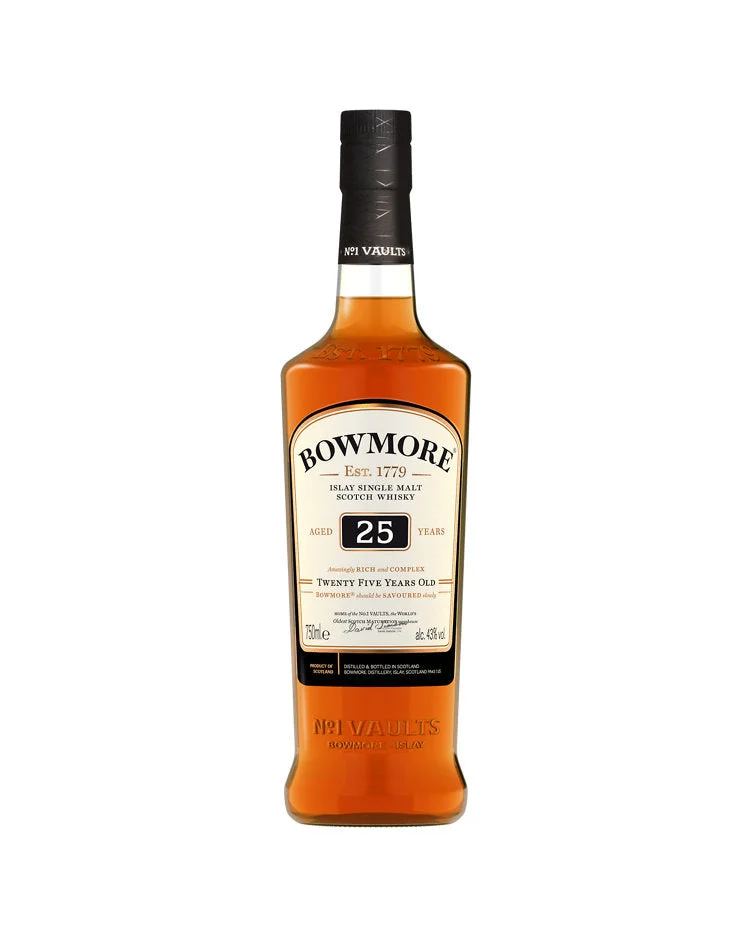 Bowmore Small Batch 25 Year Old Single Malt Scotch Whisky 750ml — Bowmore