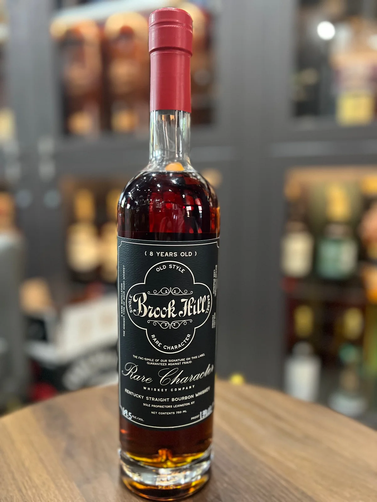 Brook Hill 8 Year Private Barrel Bourbon 'Duro' W396 - 139pf — Rare Character