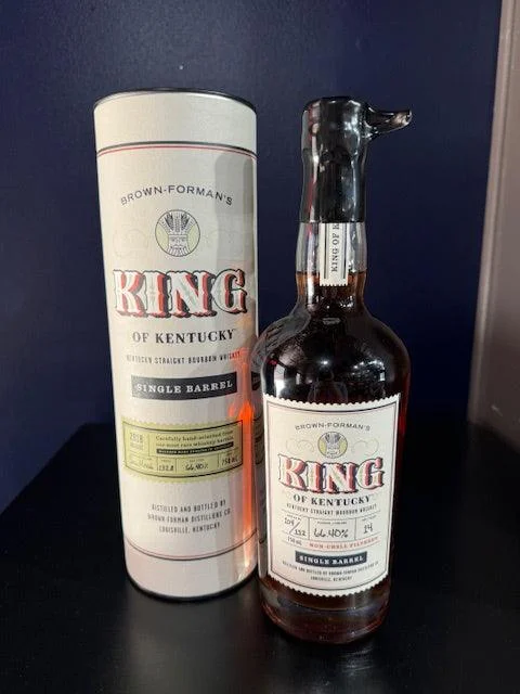 Brown Forman's King of Kentucky 2018 - Barrel 14 - 132.8 pf (Minor Wax Crack) — King of Kentucky
