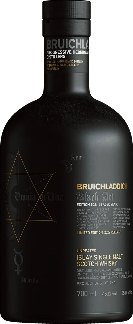 Bruichladdich Black Art Edition 10.1 Unpeated 29 Year — Bruichladdich