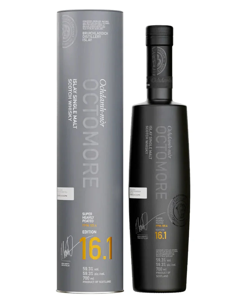 Bruichladdich Octomore 16.1 Edition Super Heavily Peated Islay Single Malt Scotch Whisky — Bruichladdich