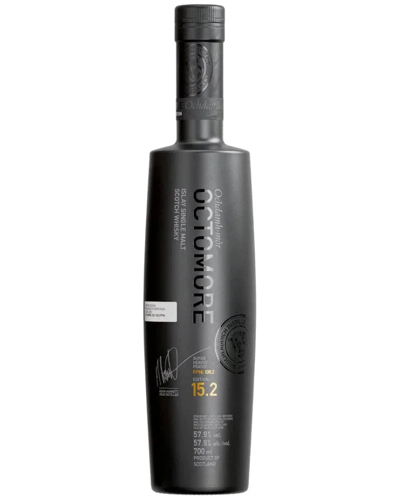 Bruichladdich Octomore Edition 15.2 Super Heavily Peated Single Malt Scotch Whisky — Bruichladdich