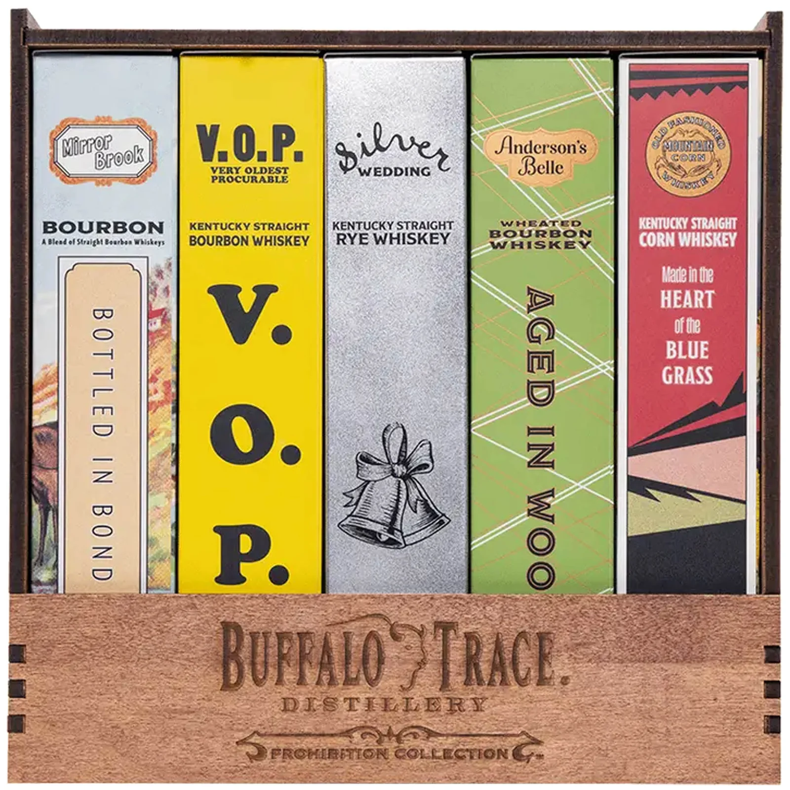 Buffalo Trace Batch 2 Prohibition Collection 5 x 375 mL — Buffalo Trace