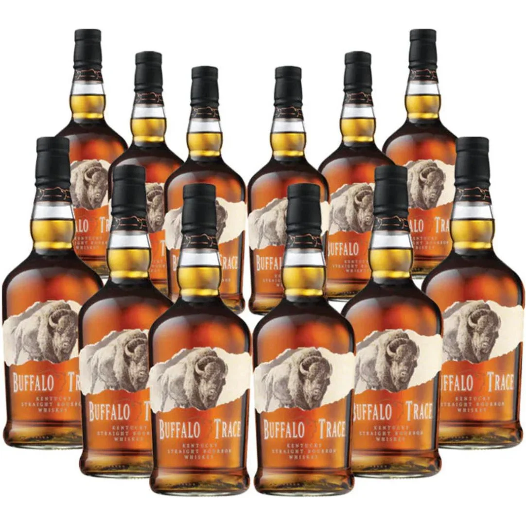 Buffalo Trace Kentucky Straight Bourbon Whiskey Full Case of 12 750 mL — Buffalo Trace
