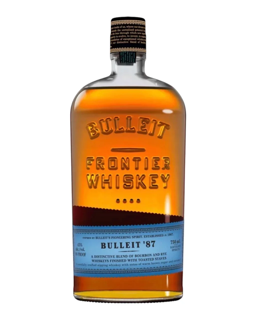 Bulleit '87 Toasted Staves Finish Bourbon & Rye Blended Whiskey 750ml — Bulleit