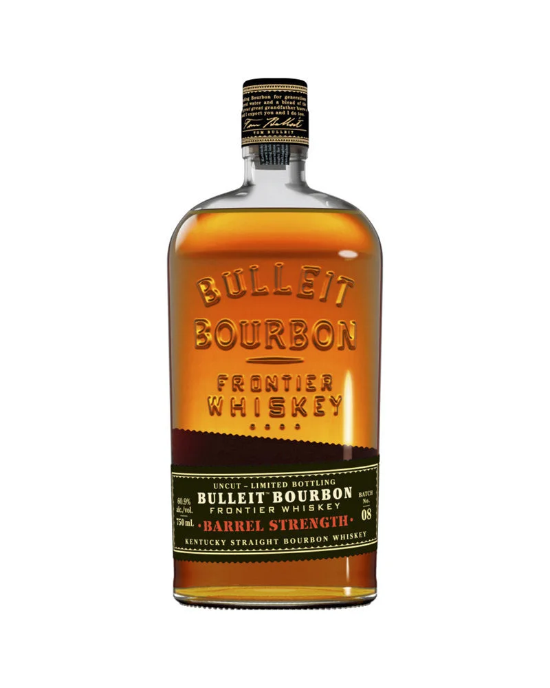 Bulleit Barrel Strength No. 8 Straight Bourbon Frontier Whiskey 750ml — Bulleit
