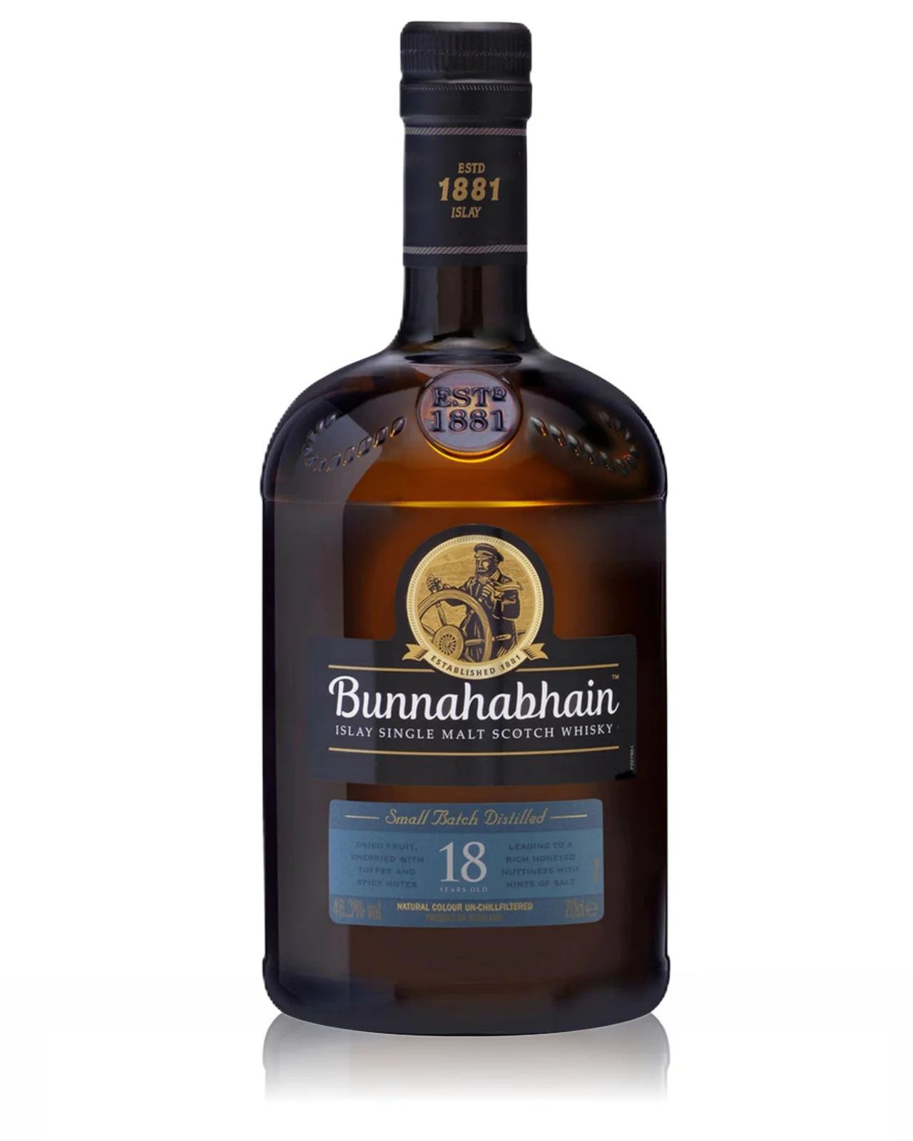 Bunnahabhain 18 Year Old Single Malt Scotch Whisky 750ml — Bunnahabhain
