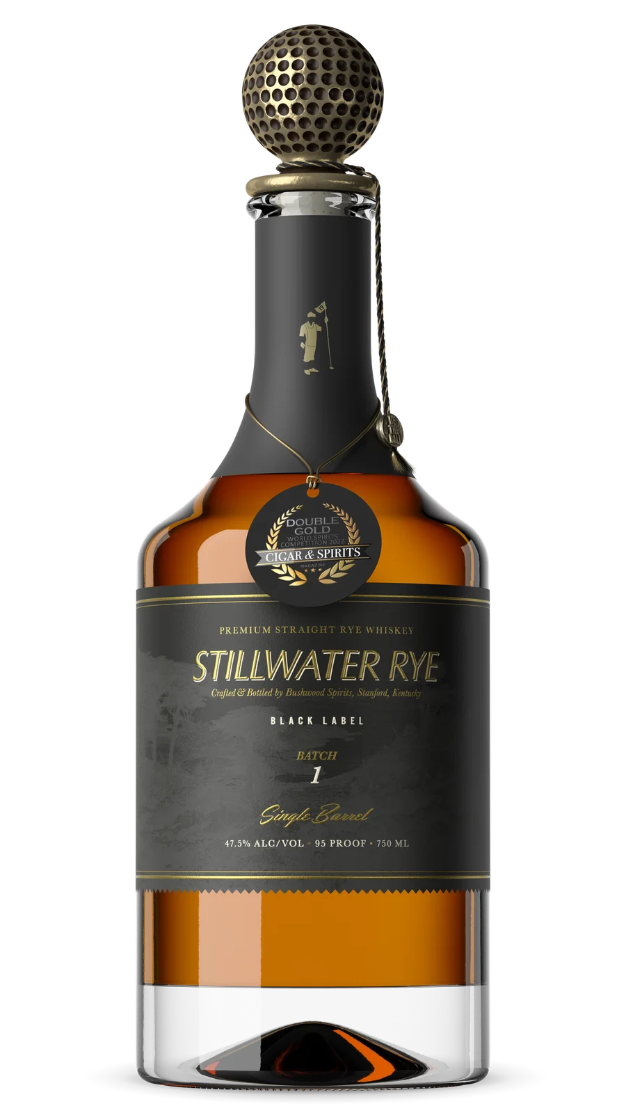 Bushwood Stillwater 7 Year Old Single Barrel Low Rye Whiskey 750ml — Bushwood